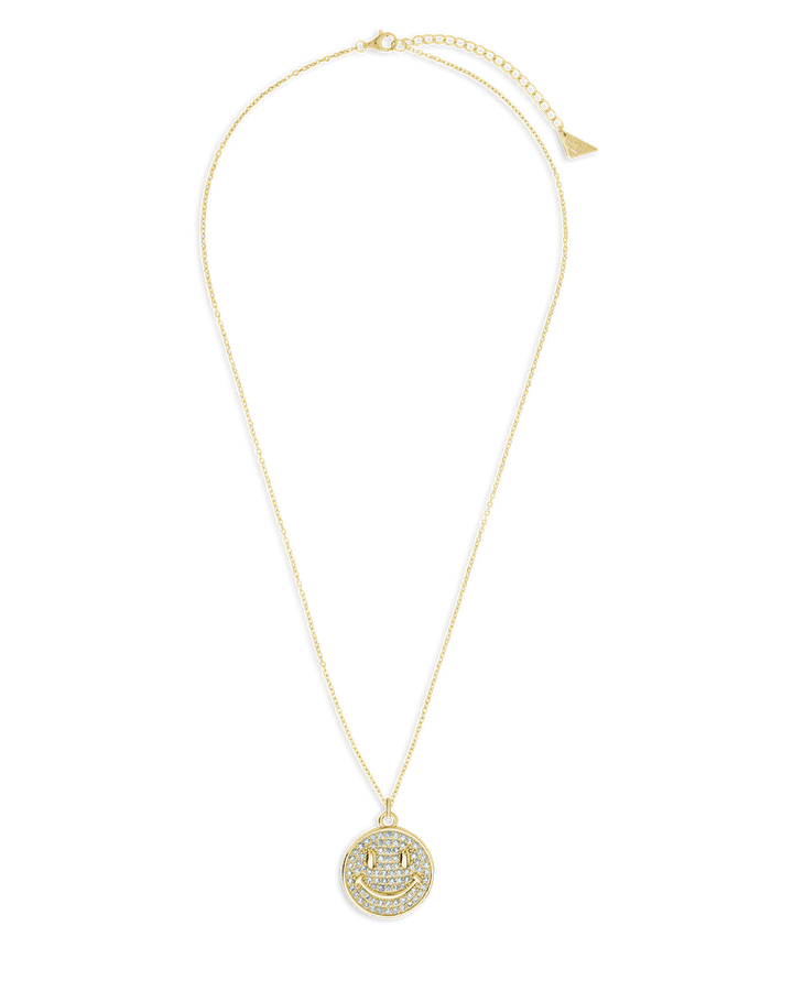 Pave CZ Positivity Pendant