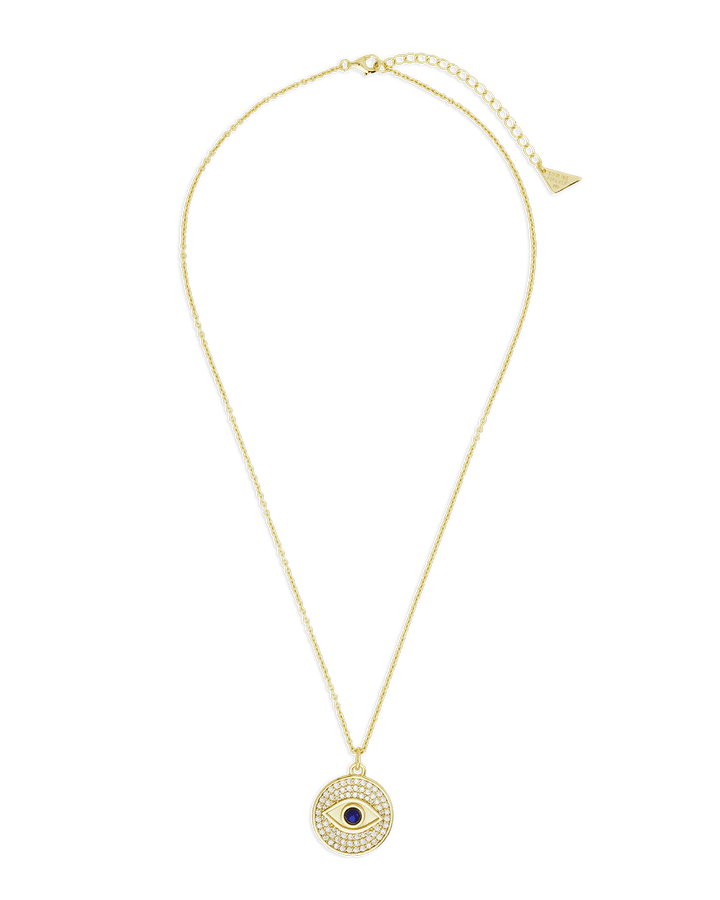 Evil Eye Pave CZ Pendant