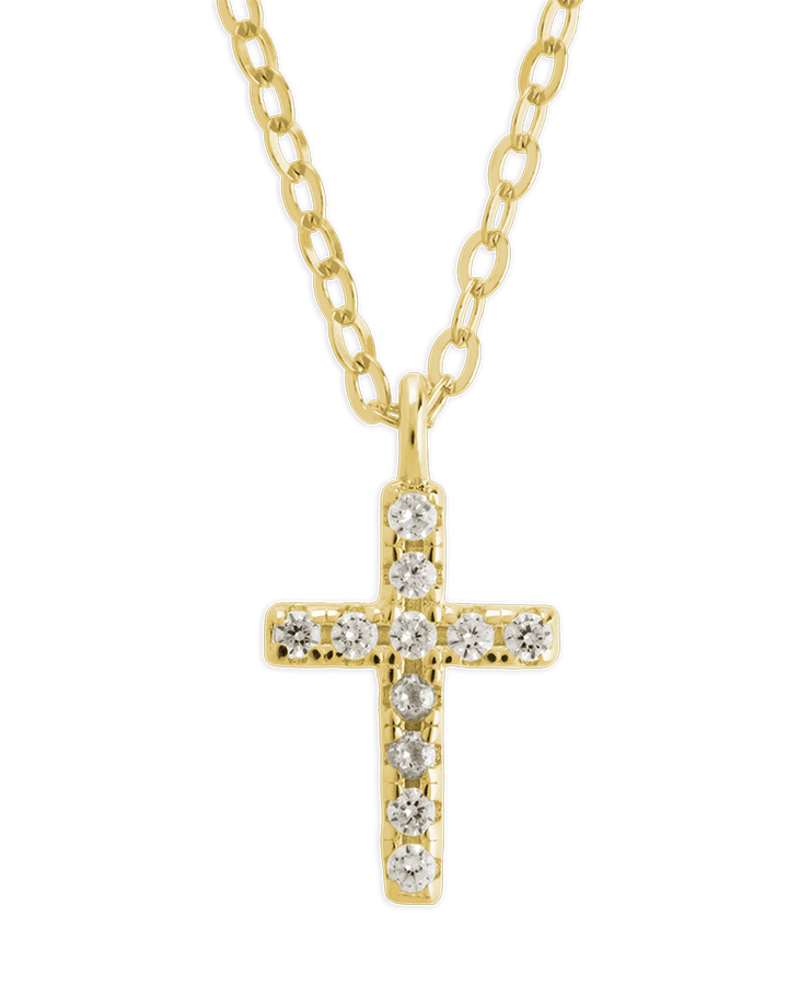 Sinead Sparkling Cross Pendant