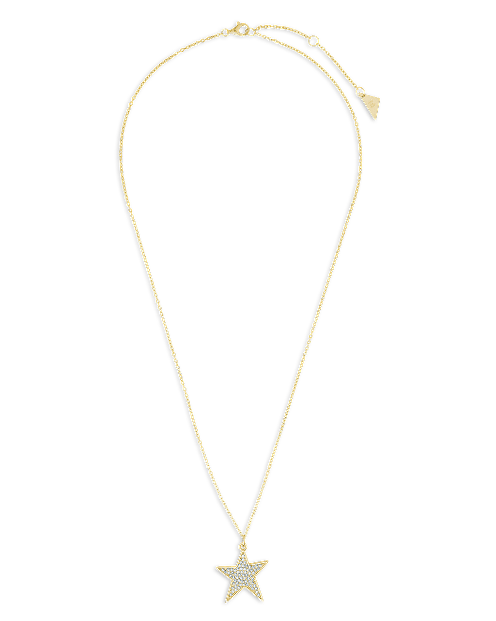 Star Pave CZ Pendant
