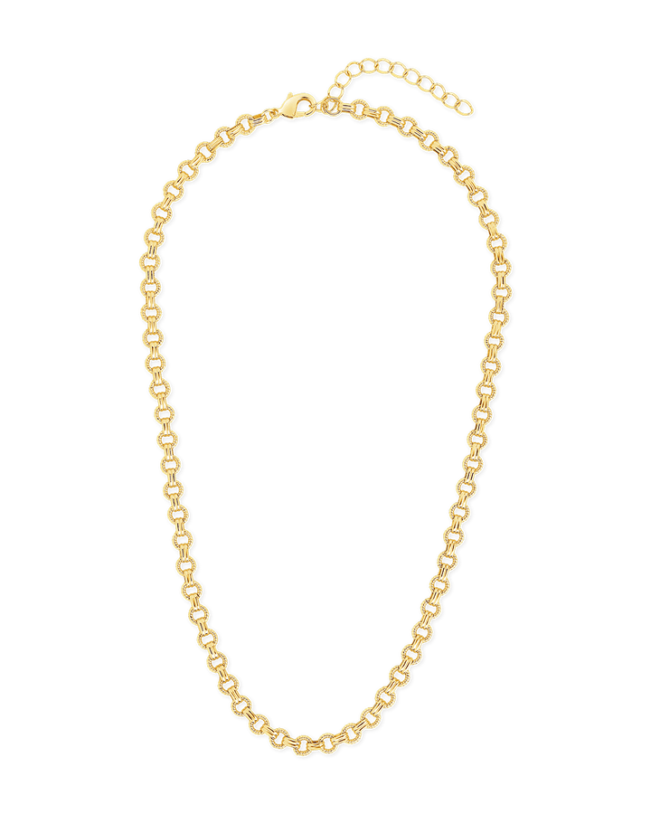 Parker Textured Chain Necklace