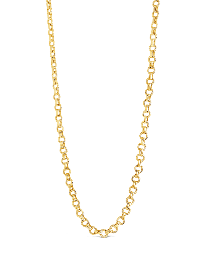 Parker Textured Chain Necklace
