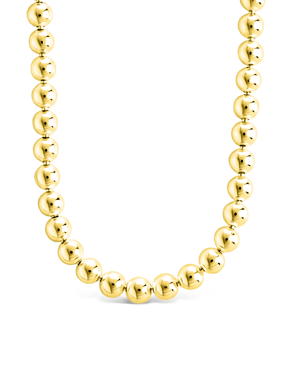 Basia Dainty Beaded Chain Necklace