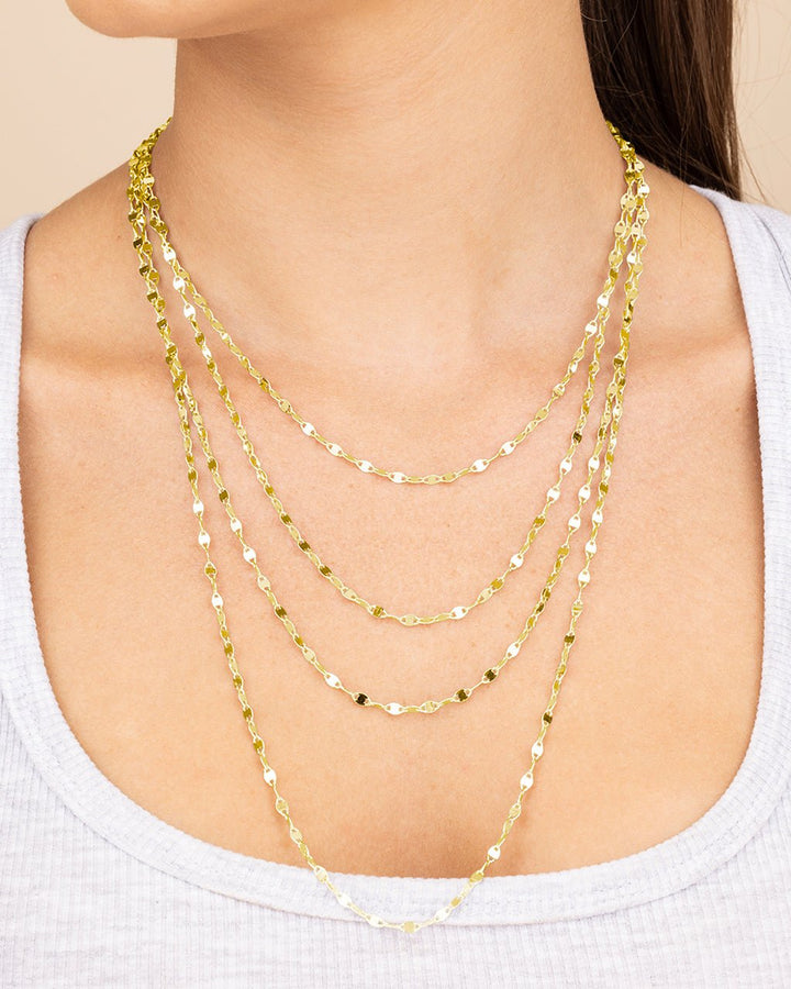 Estela Confetti Chain Necklace