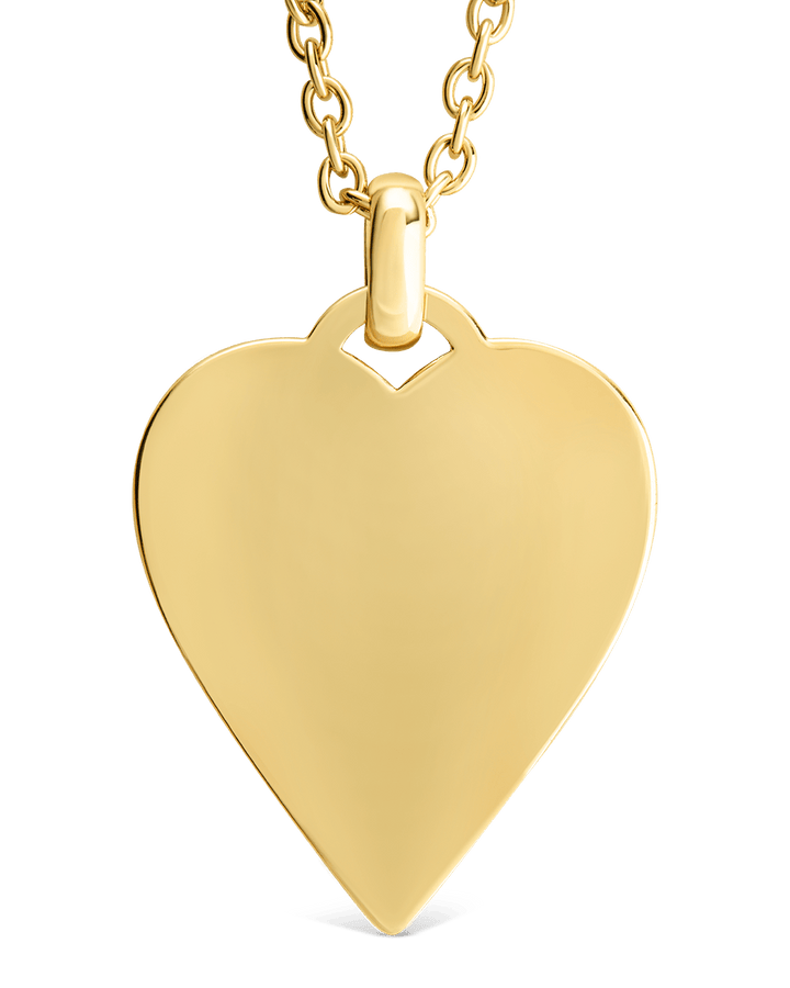 Rita Polished Heart Statement Necklace