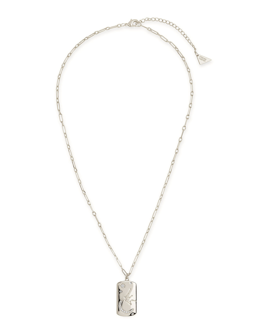 Constellation Dog Tag Pendant Necklace