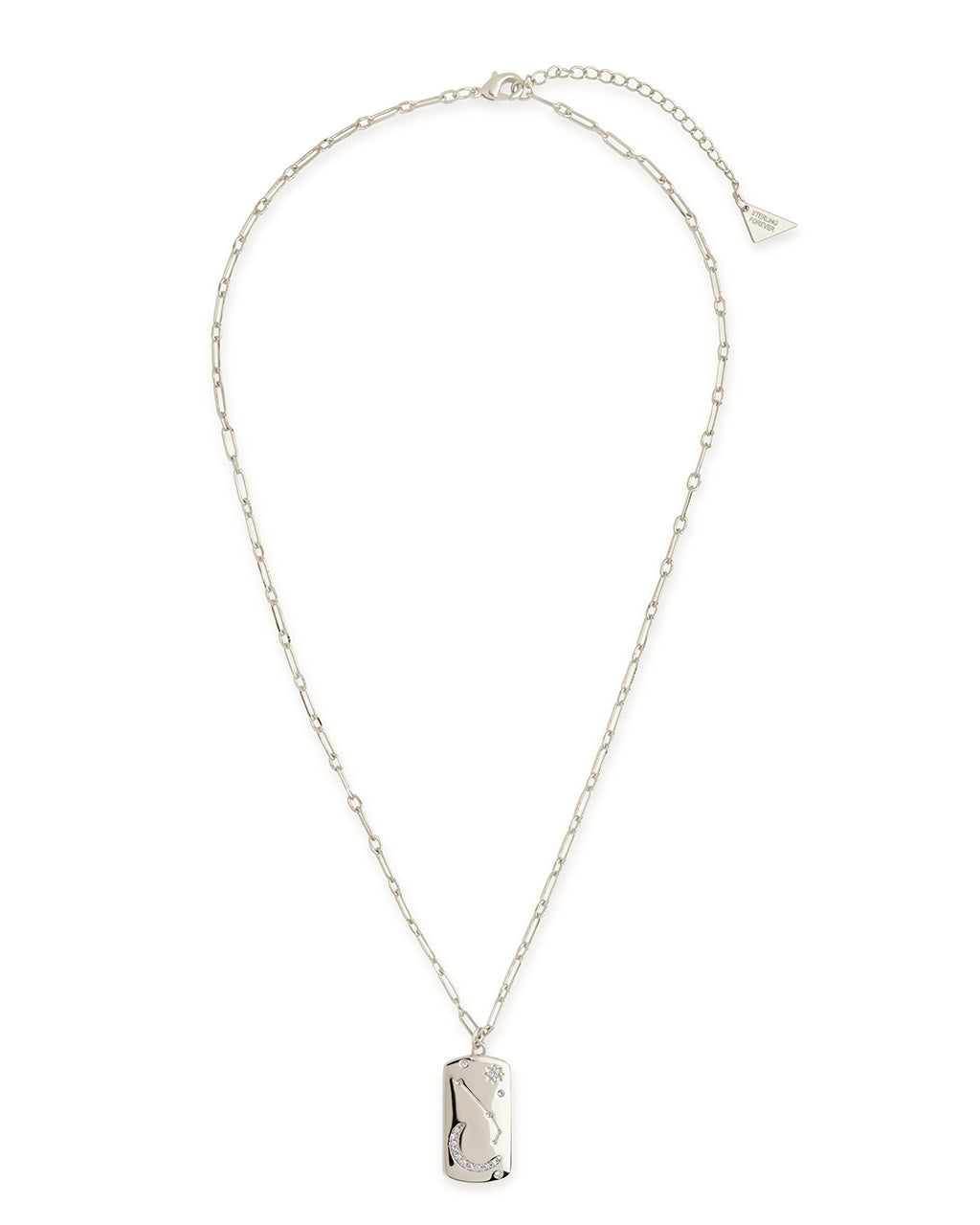 Constellation Dog Tag Pendant Necklace