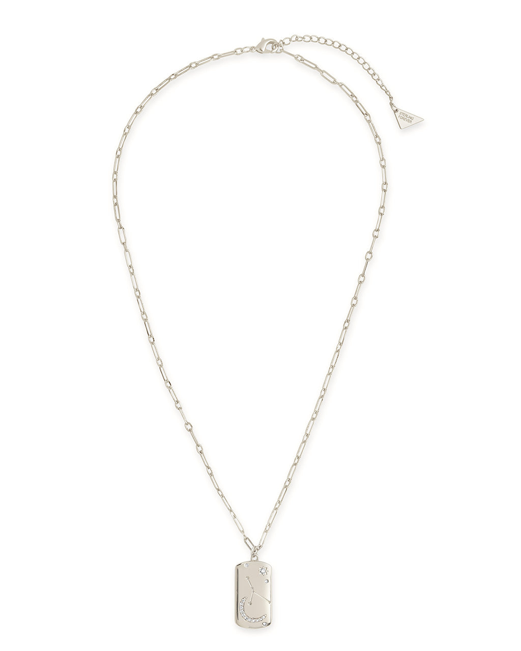 Constellation Dog Tag Pendant Necklace