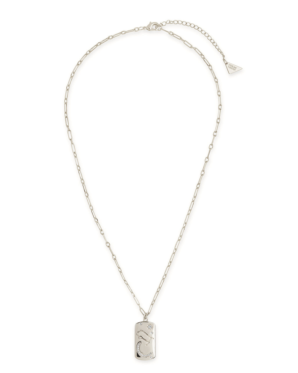 Constellation Dog Tag Pendant Necklace
