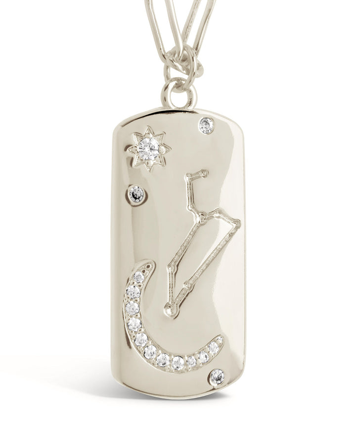 Constellation Dog Tag Pendant Necklace