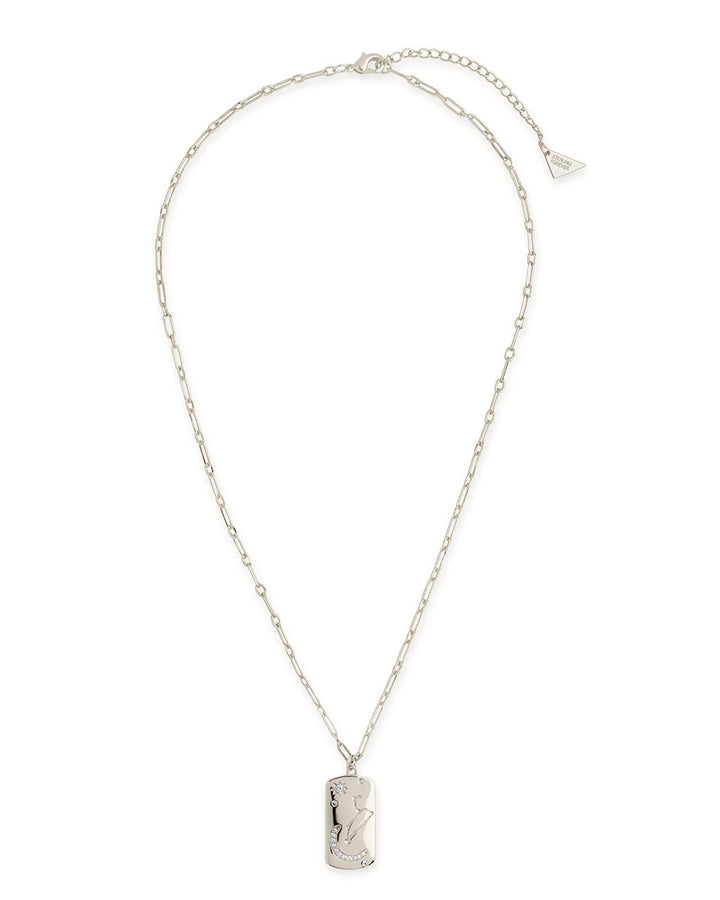 Constellation Dog Tag Pendant Necklace
