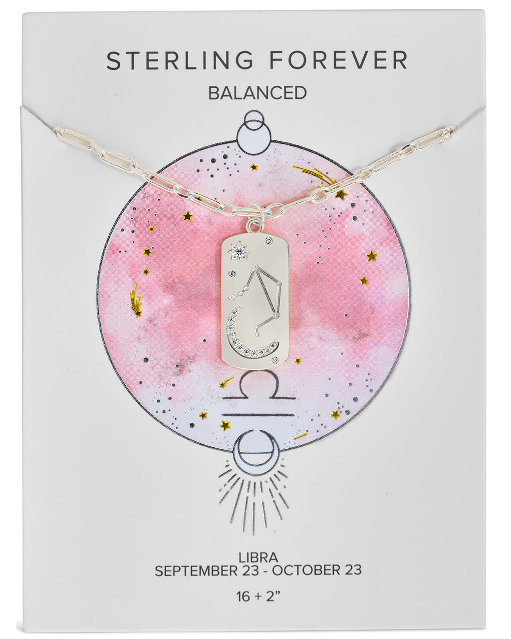 Constellation Dog Tag Pendant Necklace