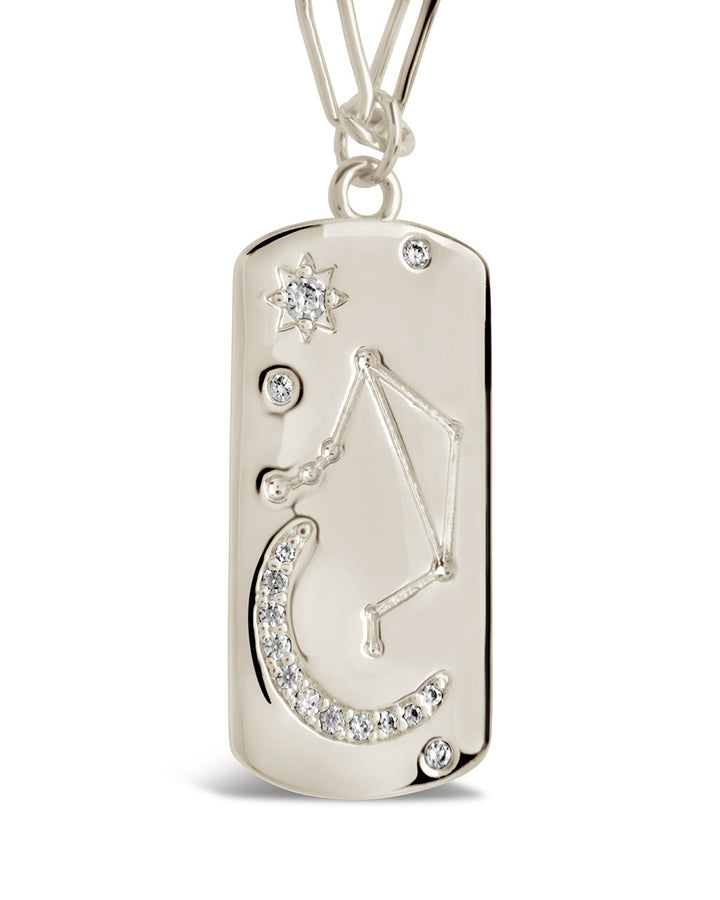 Constellation Dog Tag Pendant Necklace