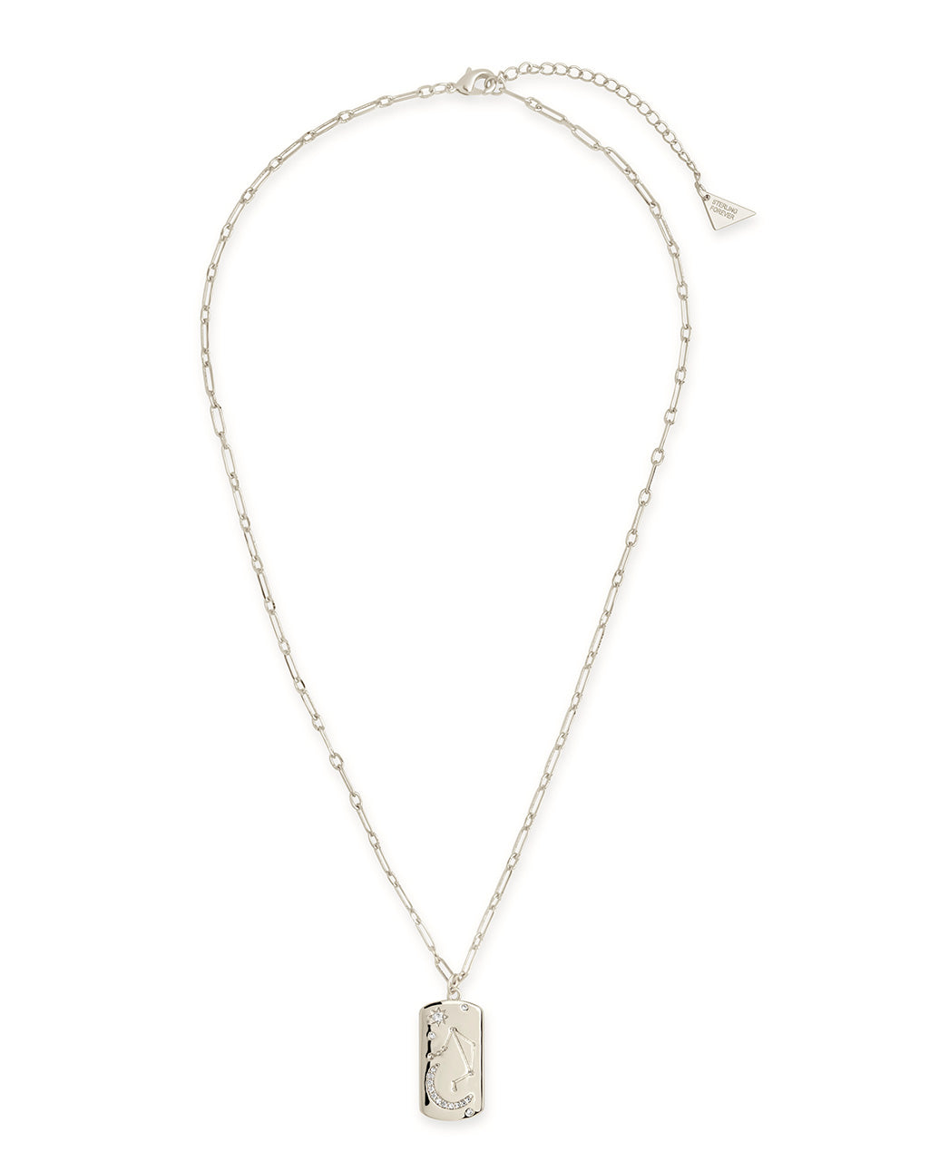 Constellation Dog Tag Pendant Necklace