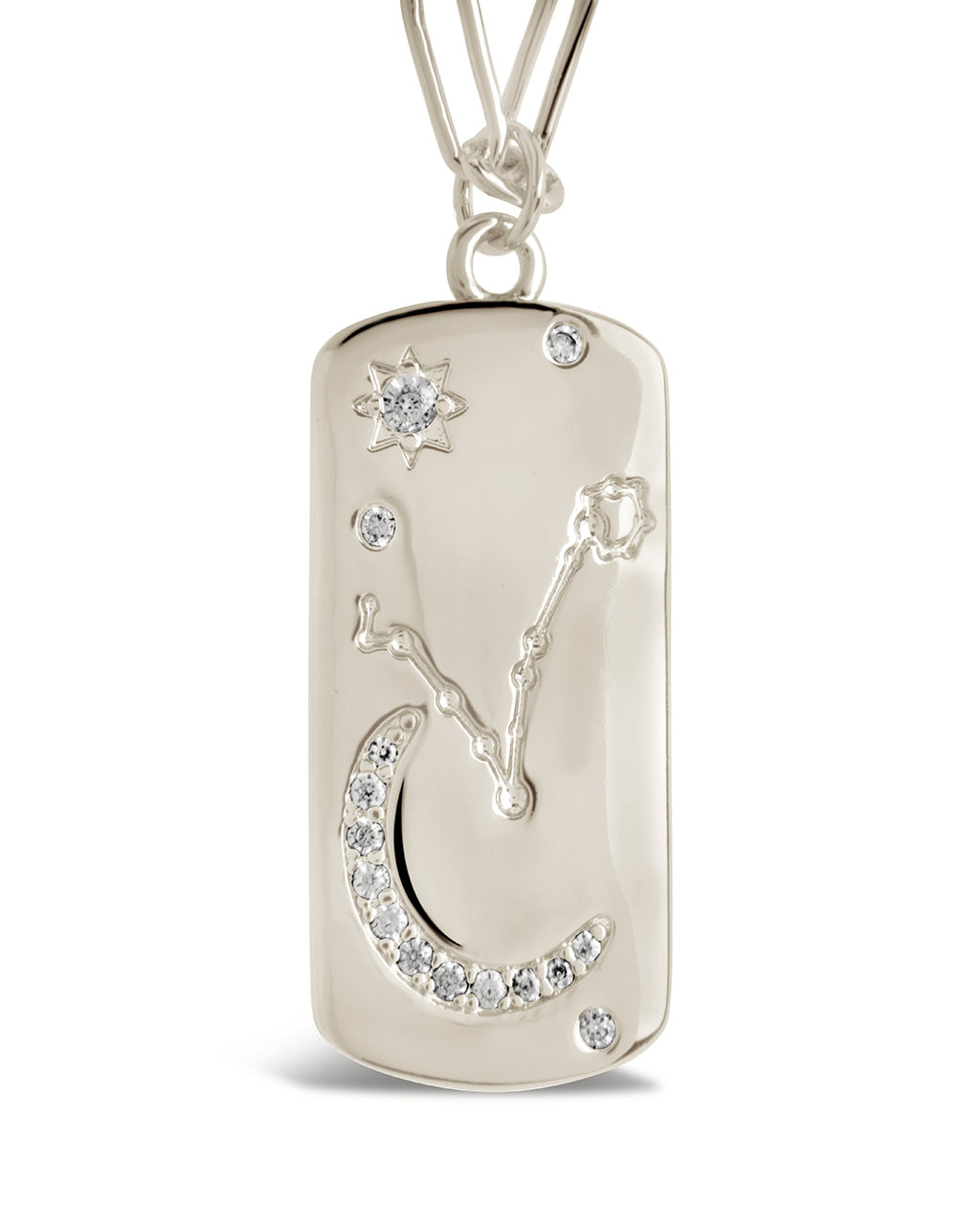 Constellation Dog Tag Pendant Necklace