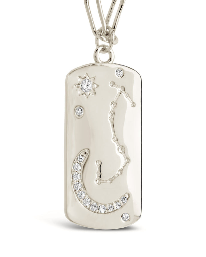Constellation Dog Tag Pendant Necklace