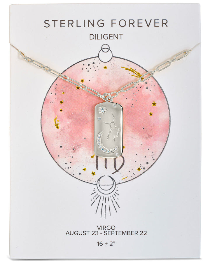 Constellation Dog Tag Pendant Necklace