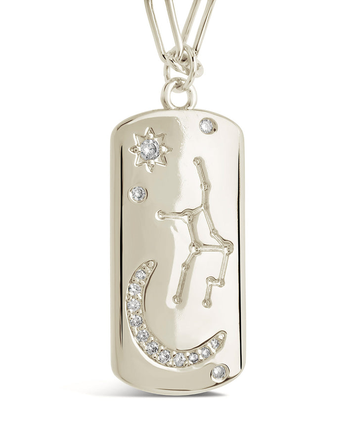 Constellation Dog Tag Pendant Necklace