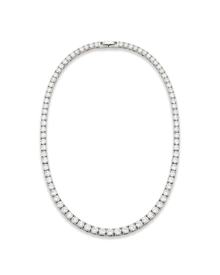 Cecil CZ Tennis Necklace