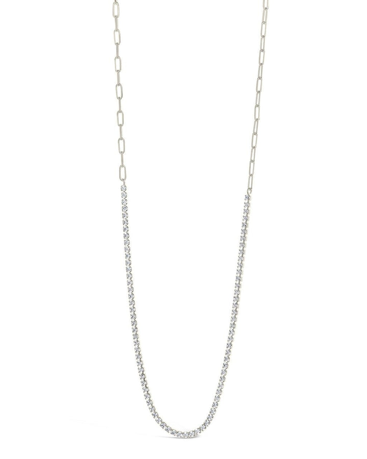 Dani Chain & CZ Tennis Necklace