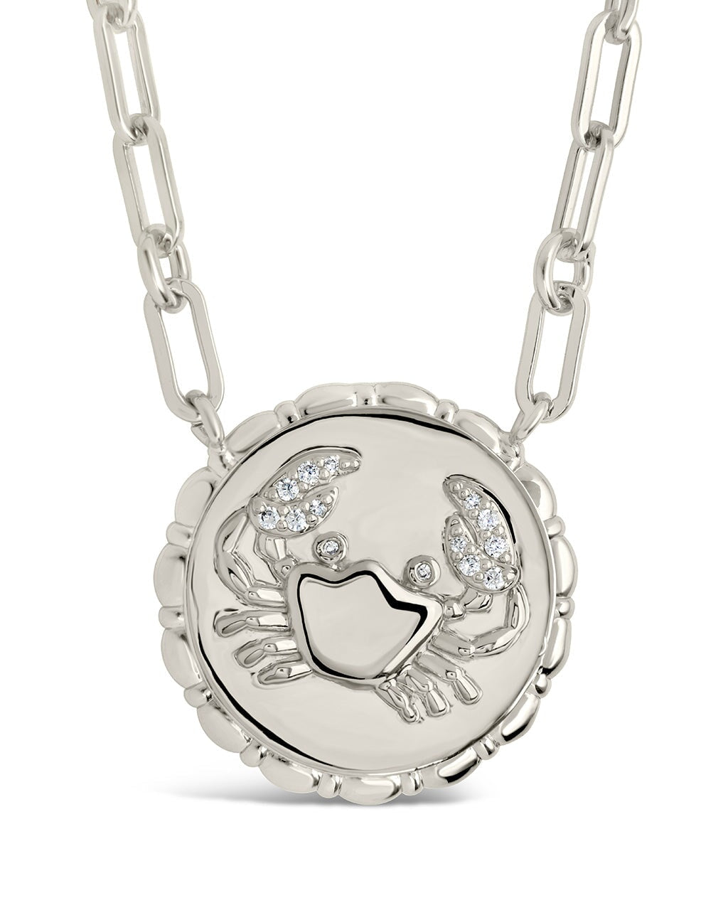 Zodiac Link Pendant Necklace
