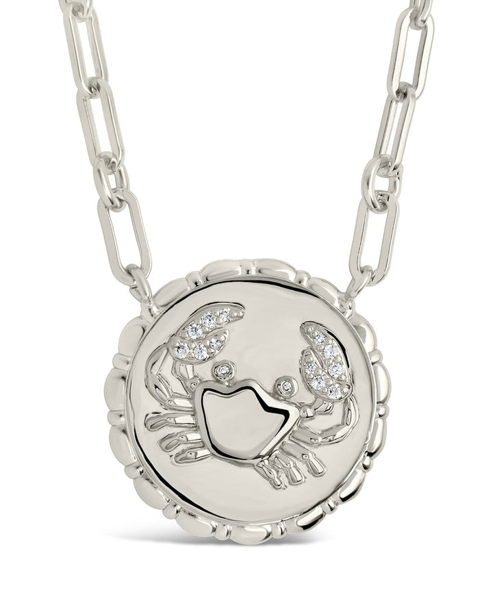 Zodiac Link Pendant Necklace