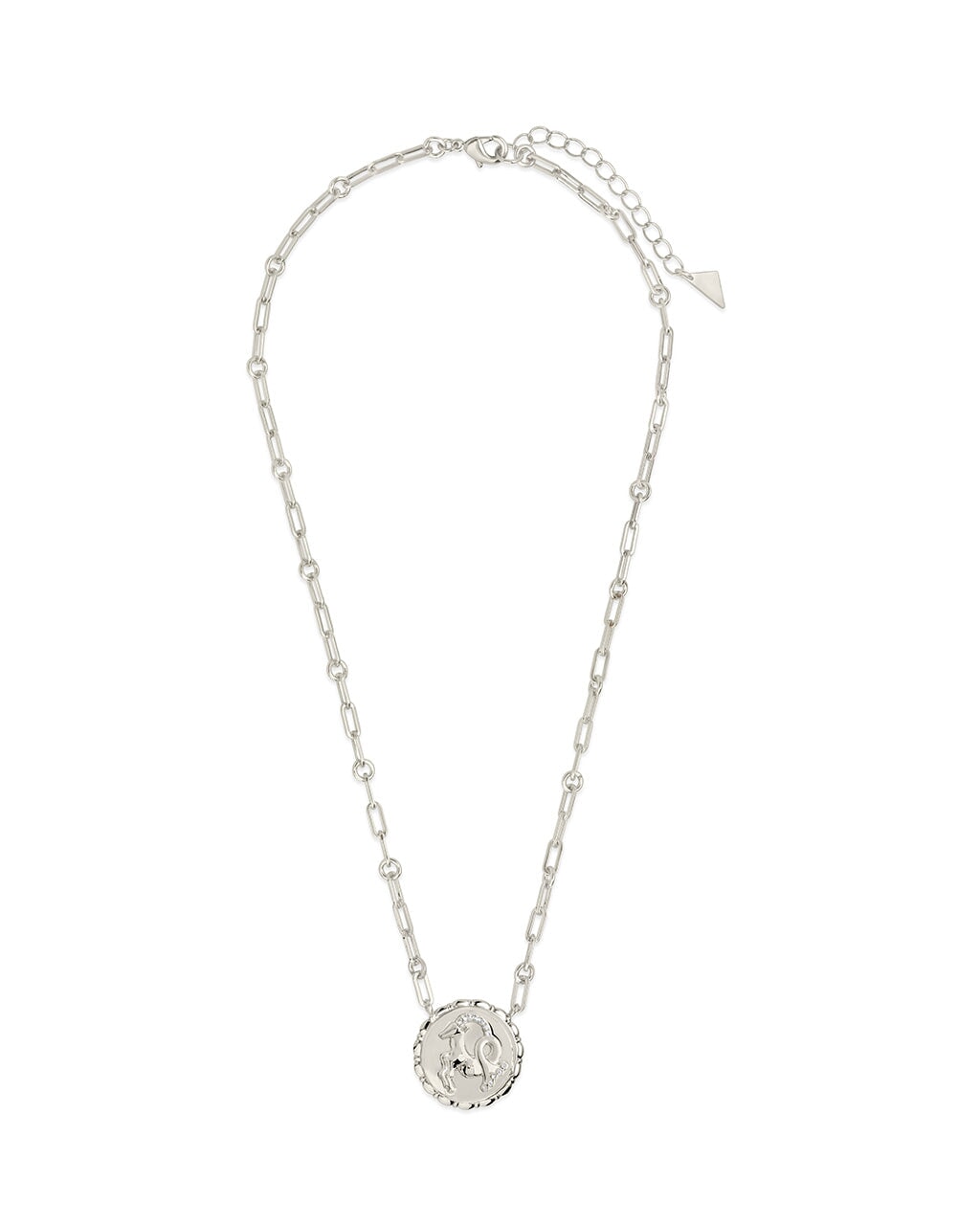 Zodiac Link Pendant Necklace