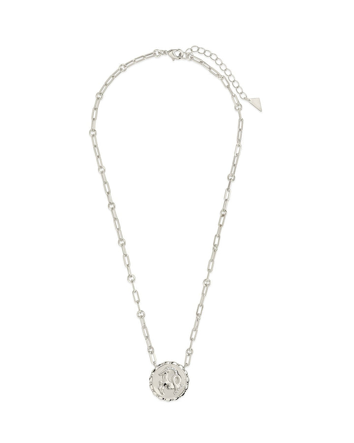 Zodiac Link Pendant Necklace