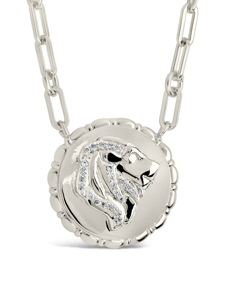 Zodiac Link Pendant Necklace