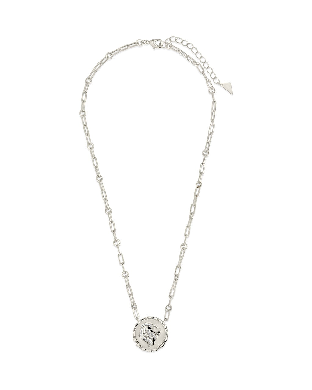 Zodiac Link Pendant Necklace