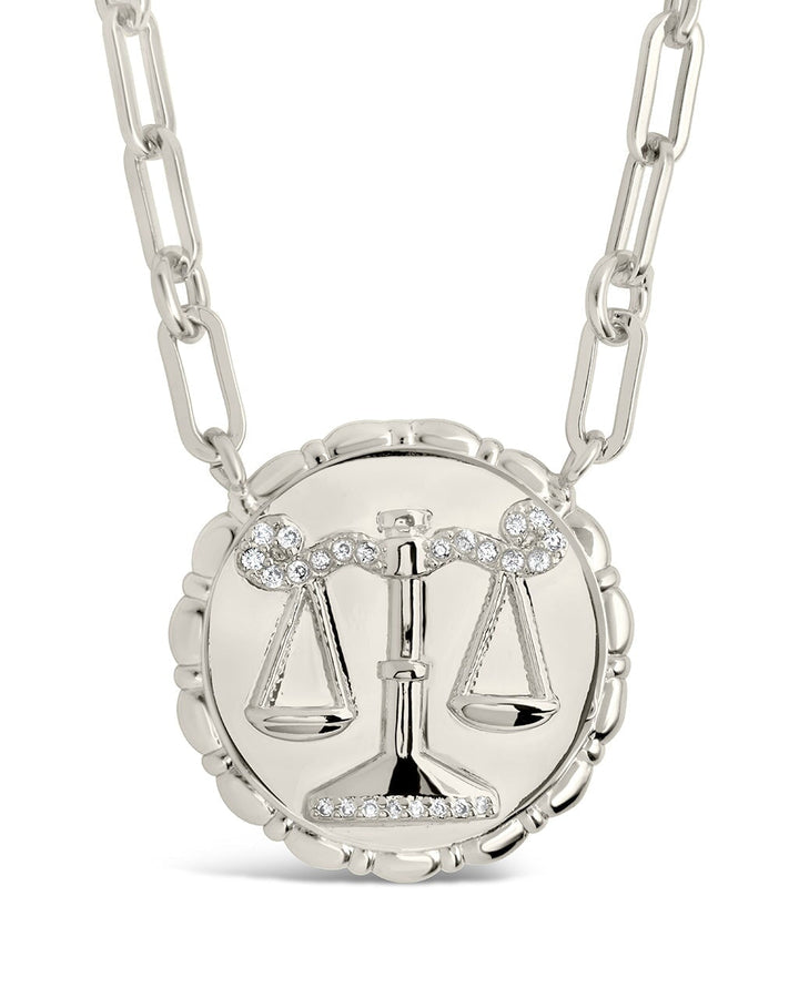 Zodiac Link Pendant Necklace