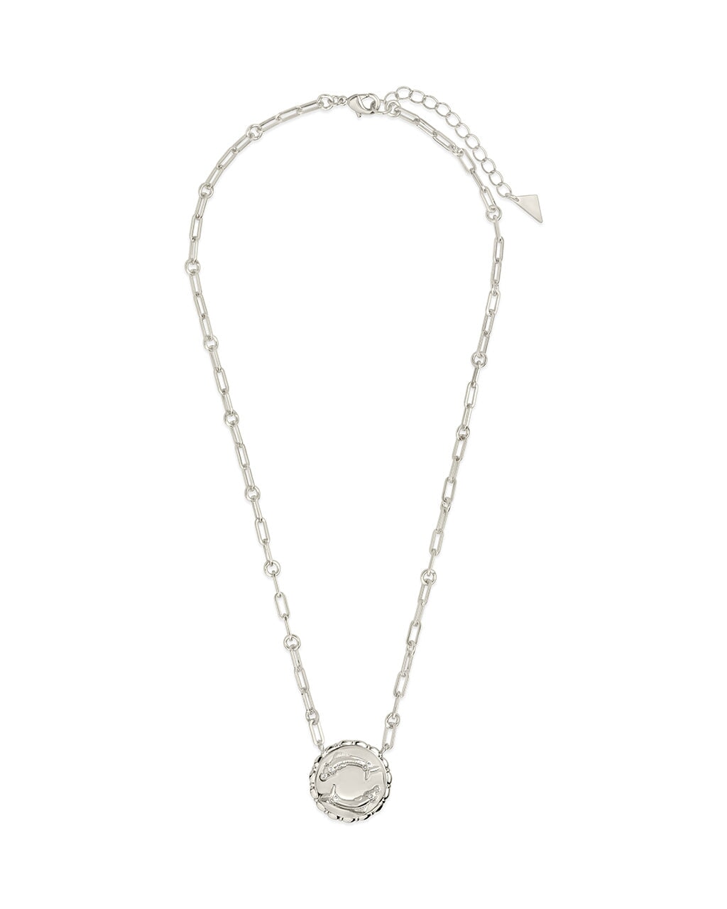 Zodiac Link Pendant Necklace