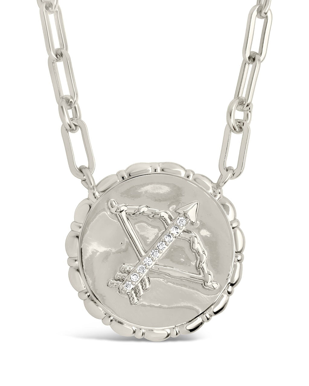 Zodiac Link Pendant Necklace
