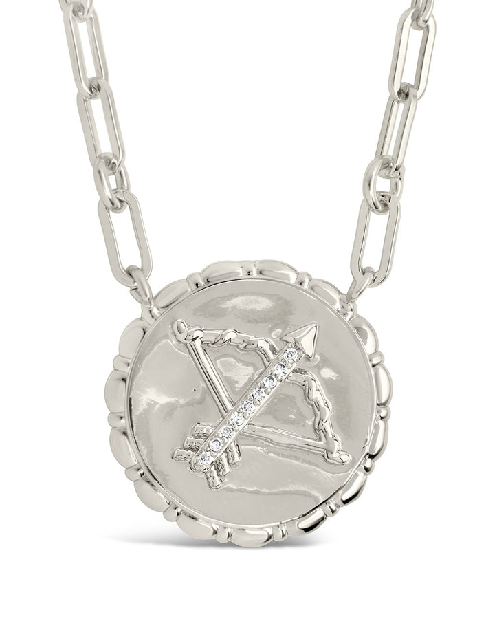 Zodiac Link Pendant Necklace
