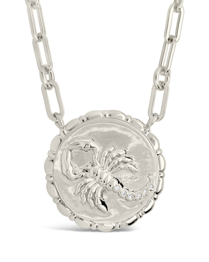 Zodiac Link Pendant Necklace
