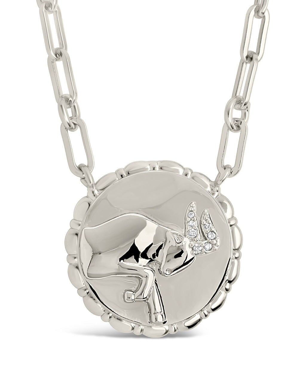 Zodiac Link Pendant Necklace