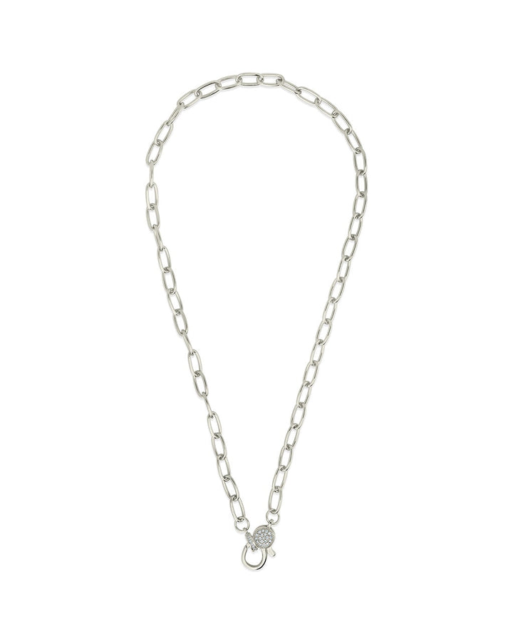 Tay Moonstone Charm & Chain Necklace