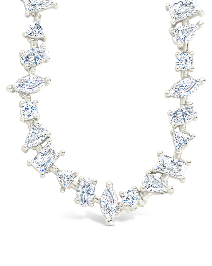 Ellery Adjustable CZ Tennis Necklace