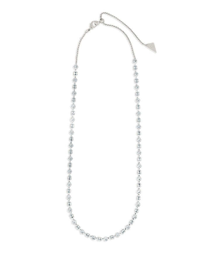 Kite Cut Tennis Necklace