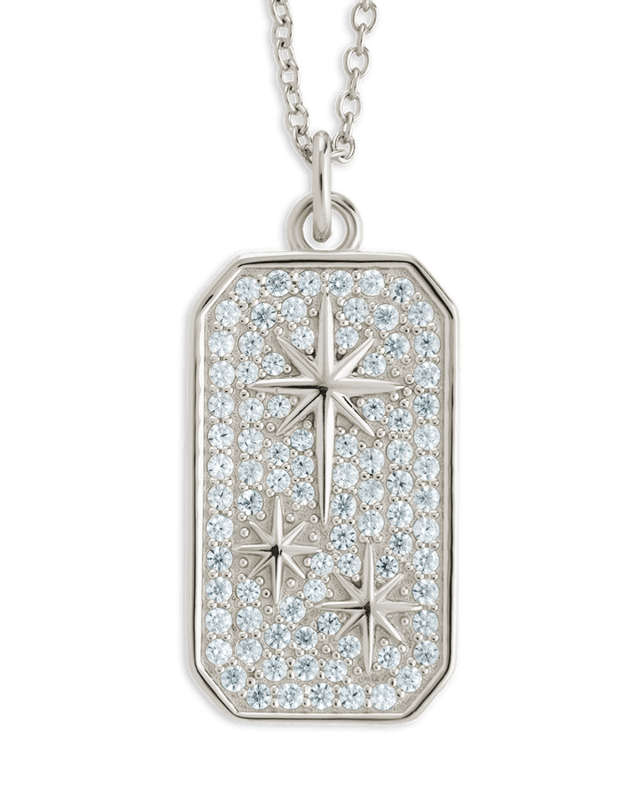 North Star Pendant - Pave CZ