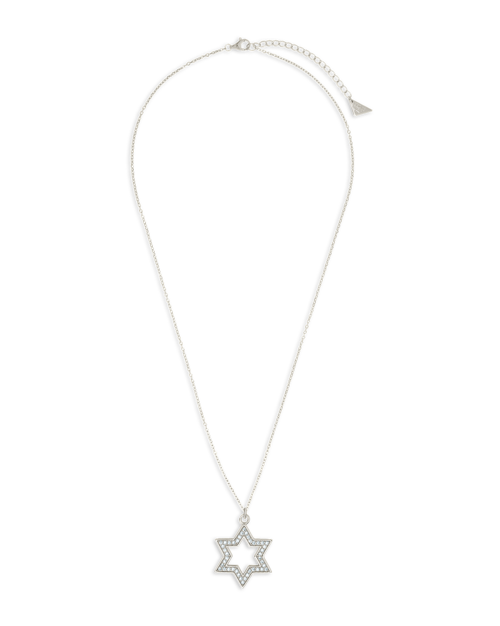 Star of David Pendant - Pave CZ