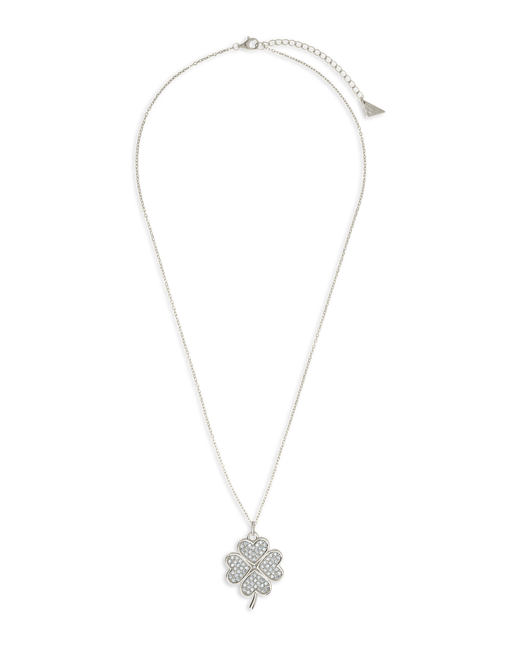 Shamrock Pendant - Pave CZ