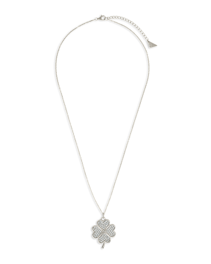 Shamrock Pendant - Pave CZ