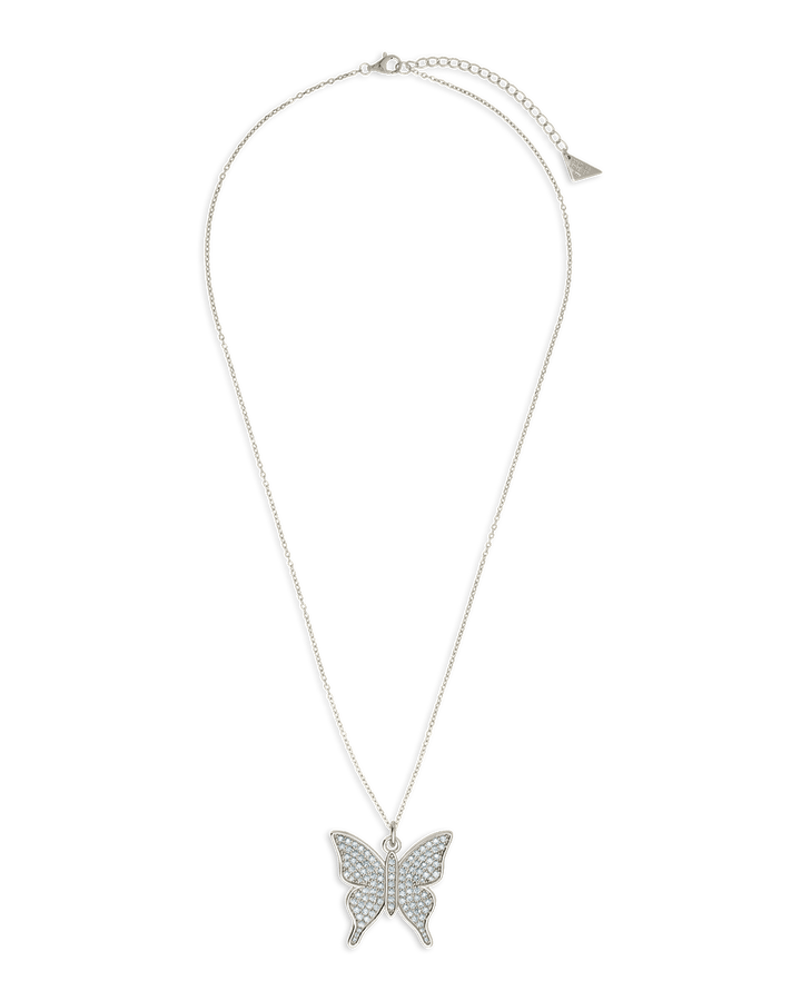 Butterfly CZ Pave Pendant