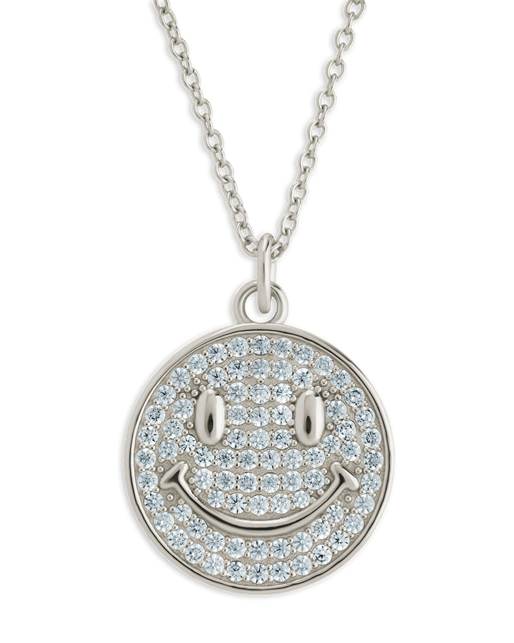 Pave CZ Positivity Pendant