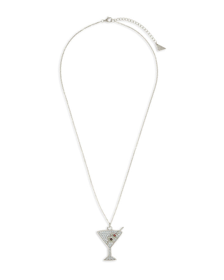 Dirty Martini Pave CZ Pendant