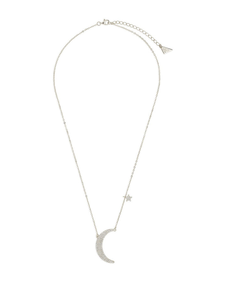 Crescent & Star Charm Necklace