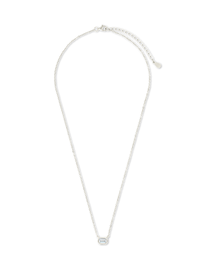 Emerald Bezel Set Pendant