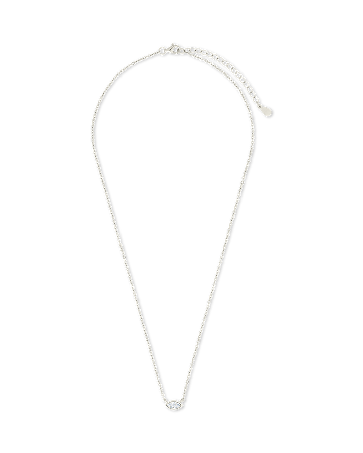 Marquise Bezel Set Pendant