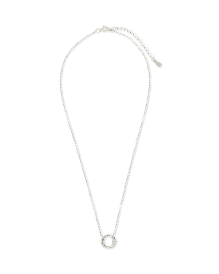 CZ Interlocking Circle Pendant